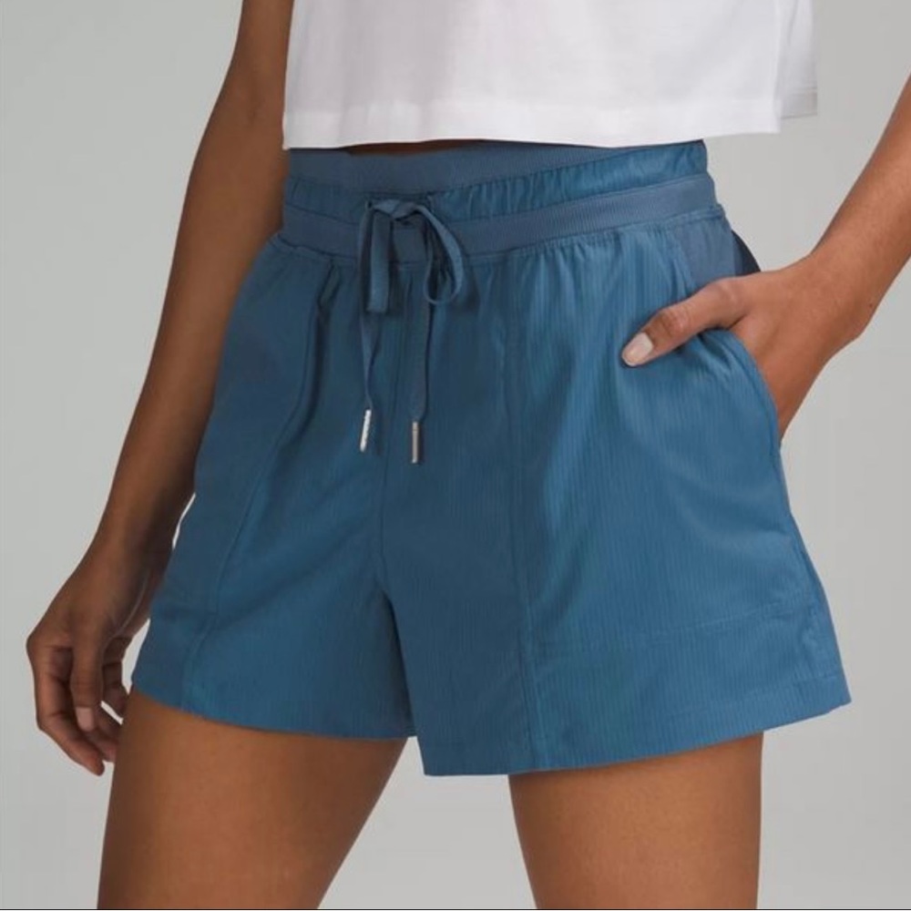 Lululemon dance studio shorts- soft denim 6